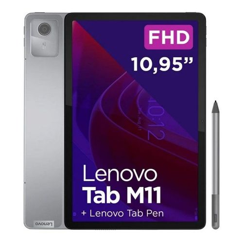 Tablette Lenovo Tab M ZADB 128 Go 11 pouces Gris luna