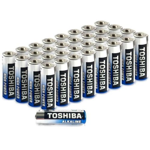 Piles AA LR6 TOSHIBA Lot de 40