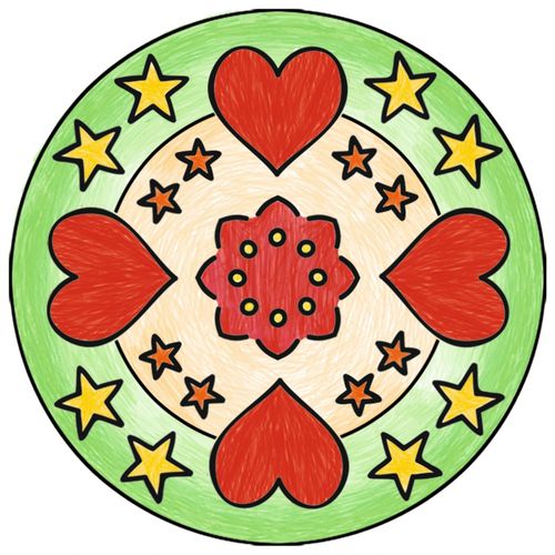 Artistique Mandala - Midi - Disney Princesses