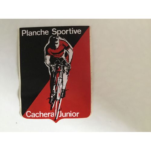 Autocollant Planche Sportive Cachera Junior. ( 9 X 7 Cm )