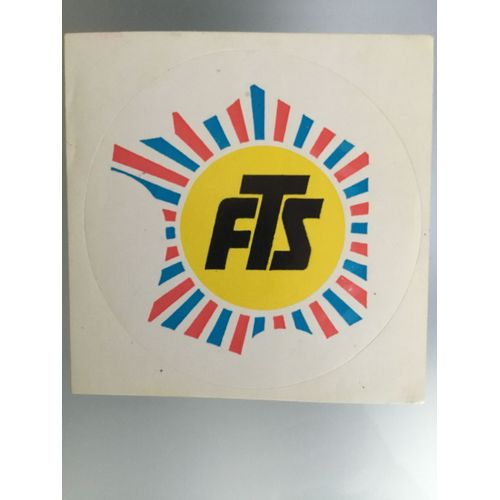 Autocollant Fts ( 10 X 10 Cm ) 1976