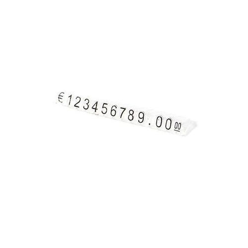 30 Ensembles Combinés Prix Étiquette Dollar Euro Numéro Chiffres Cubes Bâton Pour Vêtements Téléphone Ordinateur Portable Vitrine De Bijoux Compteur Prix Affichage
