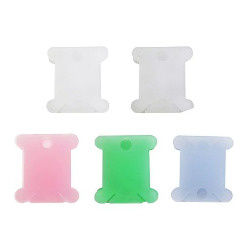 100 Pièces En Plastique Point De Croix Couture Outil Bobinage Conseil Fil Stockage Support Couture Outils Accessoire Bobine Artisanat Kit