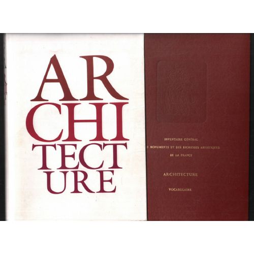 Vocabulaire De L'architecture. Principes D'analyse Scientifique