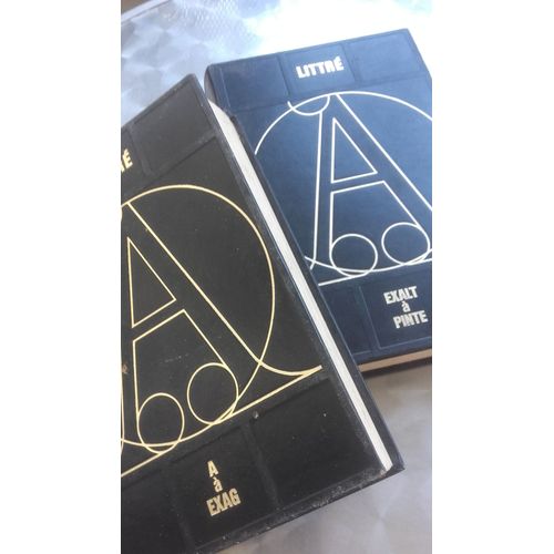 Dictionnaires De La Langue Francaise Vol1 + Vol2