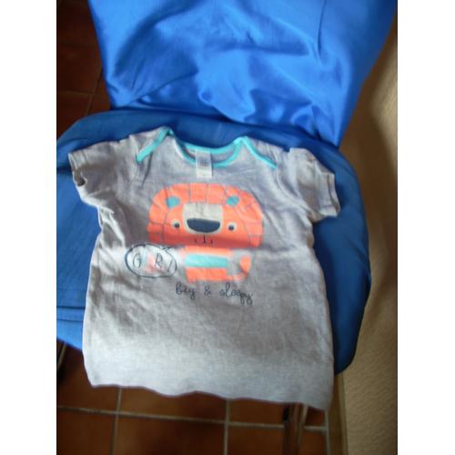 T-Shirt Manches Courtes Baby Club 2 Ans