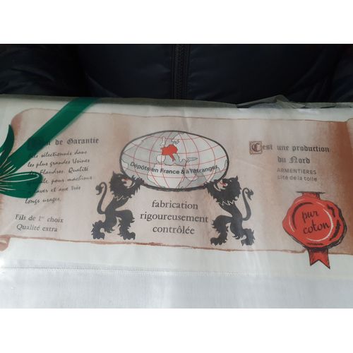 Authentique Drap Toile De Flandre