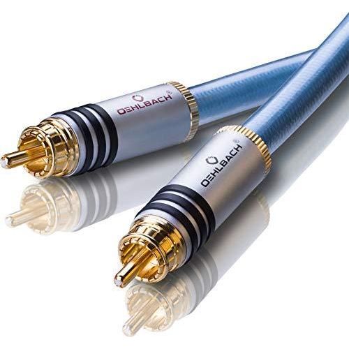 Oehlbach Cable Audio Oehlbach Câble Audio Xxl Series 2 Rca Nf
