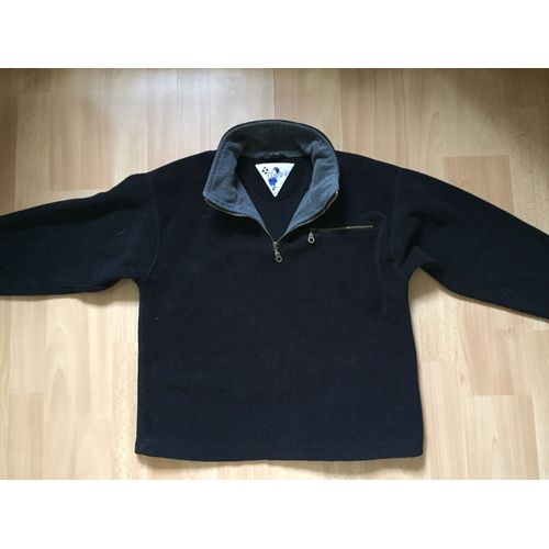 Pull Laine Polaire 11 Ans Uk Boy Pull Noir Col Fermeture Éclair U.K. Boy