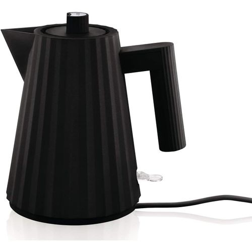 Alessi MDL06/1 B Bouilloire électrique Plissée Résine Thermoplastique - Noir