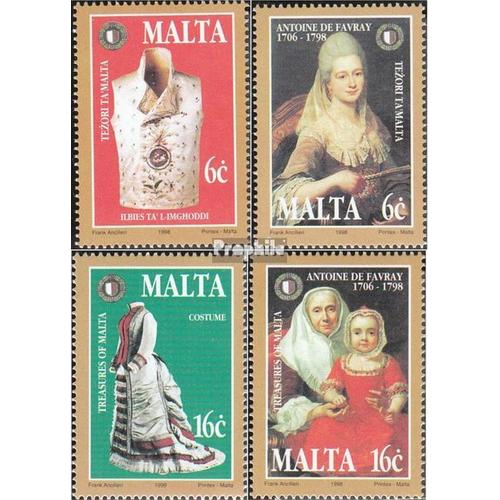 Malte 1032-1035 (Complète Edition) Neuf Avec Gomme Originale 1998 Costumes