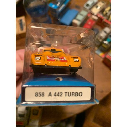 Renault Alpine A 442 Turbo Jet Car Norev 858 Avec Boîte-Norev