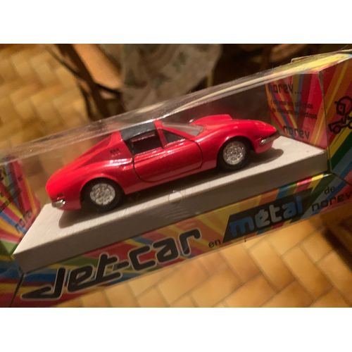 Ferrari 246 Gts Série D Jet Car Norev 186 Avec Boîte-Norev