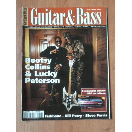 Guitar & Bass N° 28 De Avril 1996 _ Bootsy Collins - Lucky Peterson - Fishbone