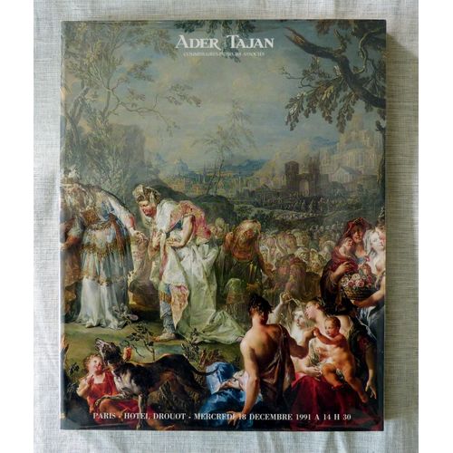 Catalogue Ader Tajan / Importants Tableaux Anciens - Drouot 1991