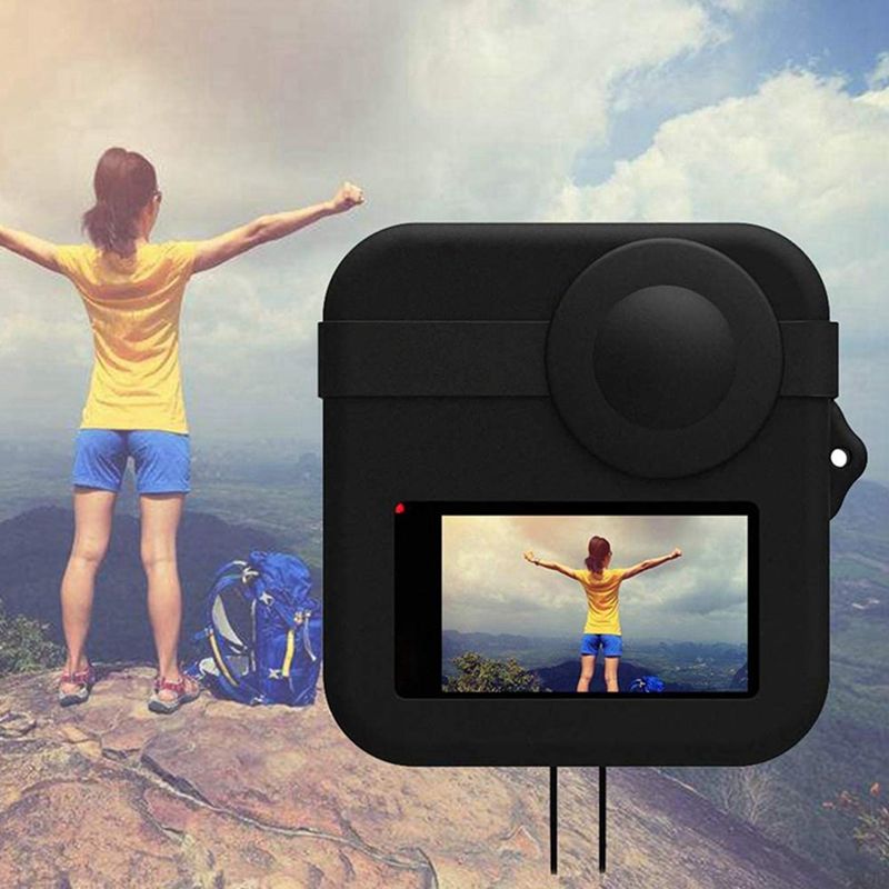 tui De Protection En Silicone Pour Gopro Max, Capuchons D'o... - 3