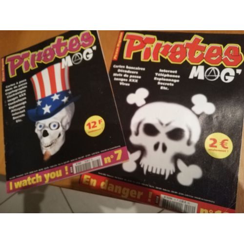 Lot De 2 Magazine Pirates Mag N°7 Et N°10