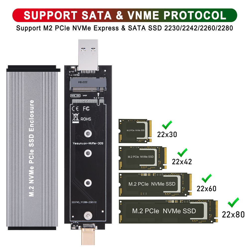 Disque dur externe  semi-conducteurs, cl USB, disque dur i... - 4