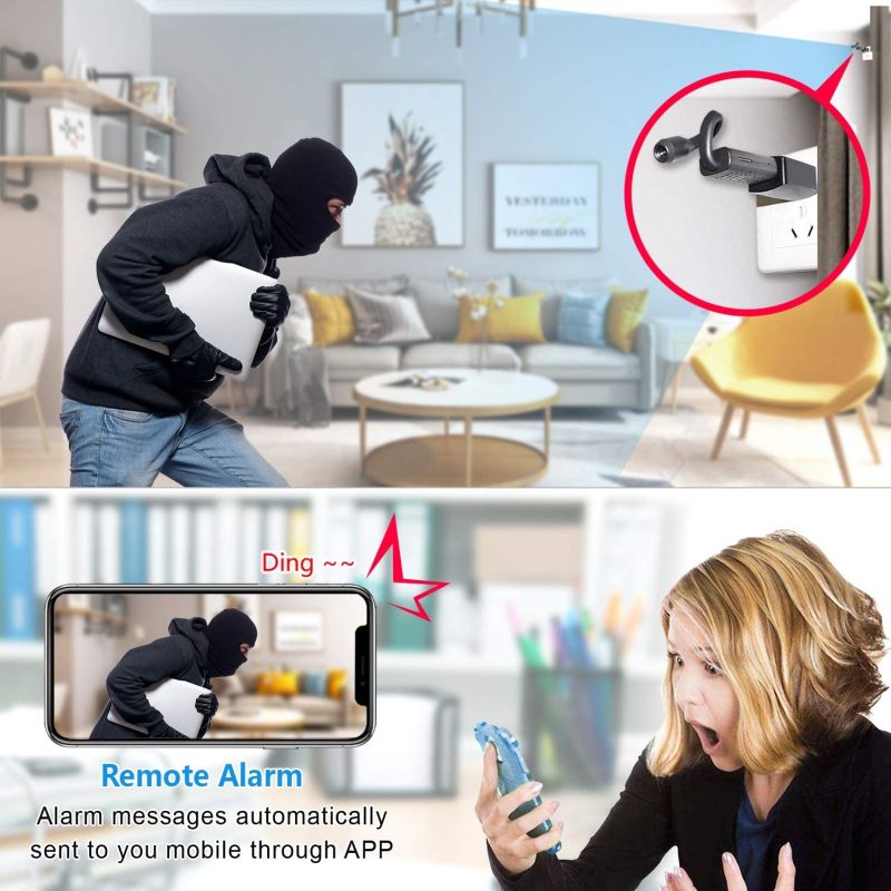 Camscopes tlcommands  dtection de mouvement, mini cam... - 6
