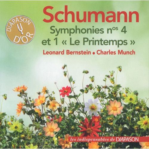 Leonard Bernstein ・ Charles Munch ‎ Symphonies Nos 4 Et 1 « Le Printemps »