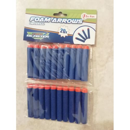 Lot De 20 Fléchettes Jouet Pistolet De Tir Compatible Nerf
