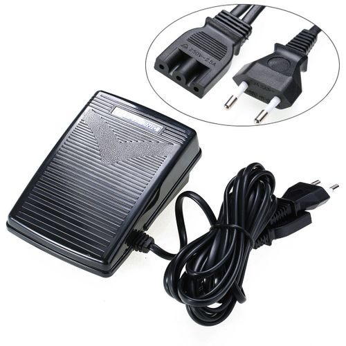 Machine À Coudre Électronique 220-240v Interrupteur À Pédales Avec Cordon D'alimentation Accessoires De Couture Domestique Singer