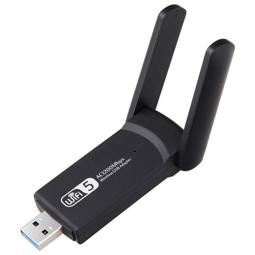 Adaptateur WiFi USB sans fil, 1200Mbps, Lan, Ethernet, 2.4G/5G, double bande, ZJMle pour carte réseau