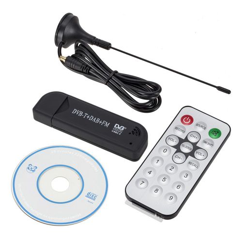 Clé USB 2.0 DVB-T récepteur d'antenne DAB FM, Mini ZJMle vidéo SDR pour télévision domestique, décoration de jeu