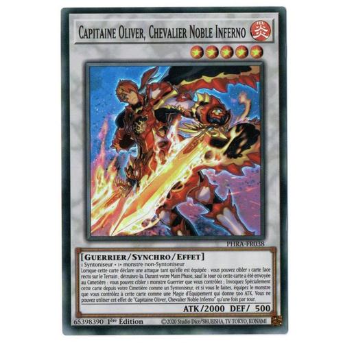 Yugioh! Capitaine Olivier, Chevalier Noble Inferno Phra-Fr038