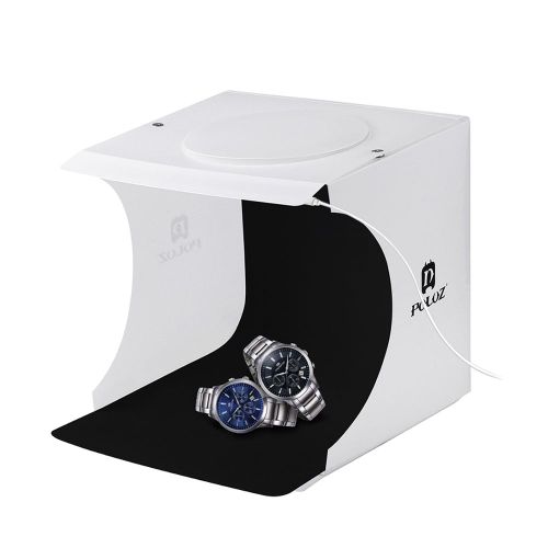 Boîte à lumière pliable pour Studio Photo, facile à transporter, lumière LED, Kit de fond Photo pour appareil Photo numérique, nouvelle collection