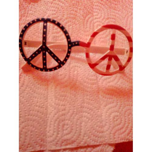 Lunettes Amérique Peace And Love Adulte