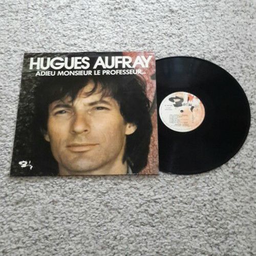 Hugues Aufray Adieu Monsieur Le Professeur 33 Tours Album Vinyle