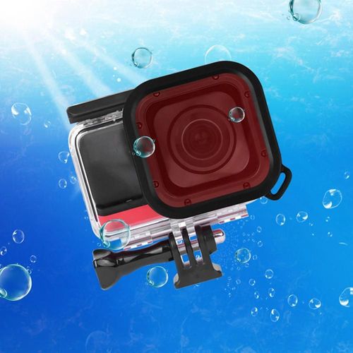 boîtier étanche pour caméra Insta360 One R, ensemble de filtres d'objectif, 3 pièces
