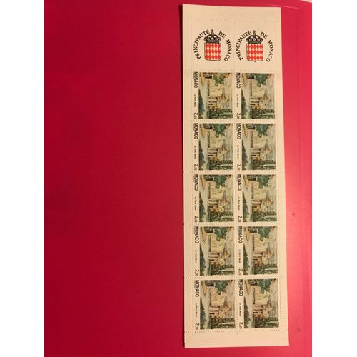 Monaco - Carnet Numéro 7 10 Timbres Neufs - La Porte Neuve - Année 1992 - Timbres Numéros 1832