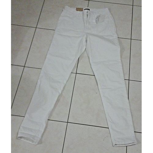 Jean Blanc Kiabi Skinny Taille 16 Ans ..