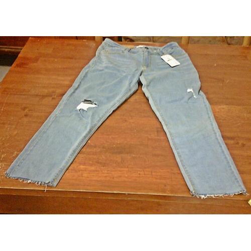 Jean Bleu Ciel Kiabi Skinny Style Rock Taille 16 Ans ..