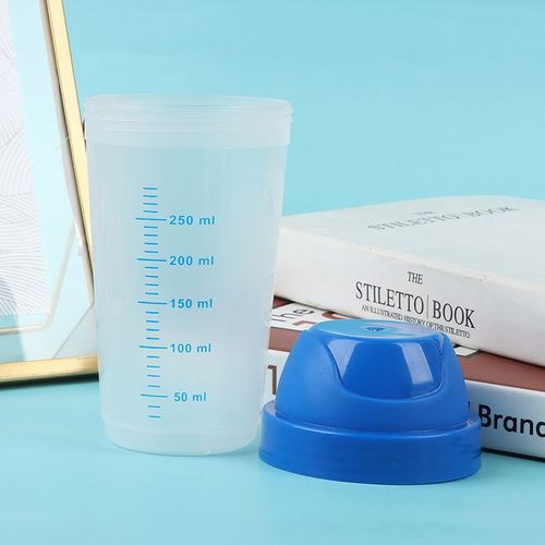 Bouteille Shaker Transparente 300ml, 1 Pièce, Mélange De Protéines En Poudre, Milk-Shake, Bouteille D'eau Pratique