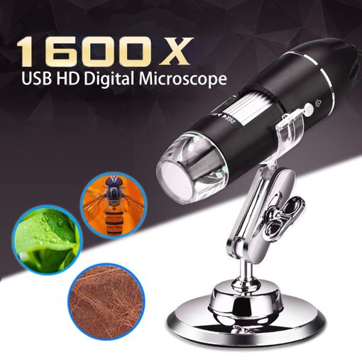 Microscope num�rique USB Portable 1600x HD, Microscope �lect...