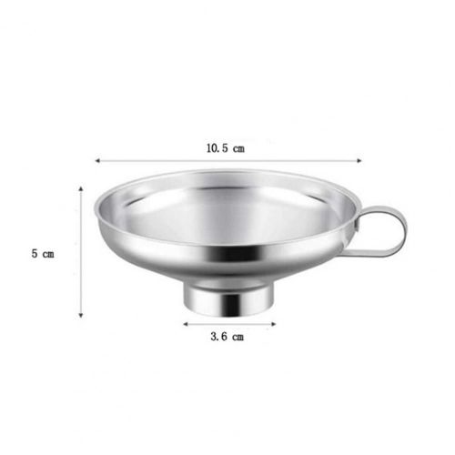Entonnoir En Acier Inoxydable, Outil De Cuisine Stable, Trémie À Large Bouche, Entonnoir Léger Pour La Maison, Bocal De Mise En Conserve Efficace Pour La Maison