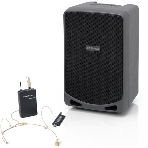 Samson Expedition XP106wDE enceinte Bluetooth + micro serre-tête sans fil XPD1