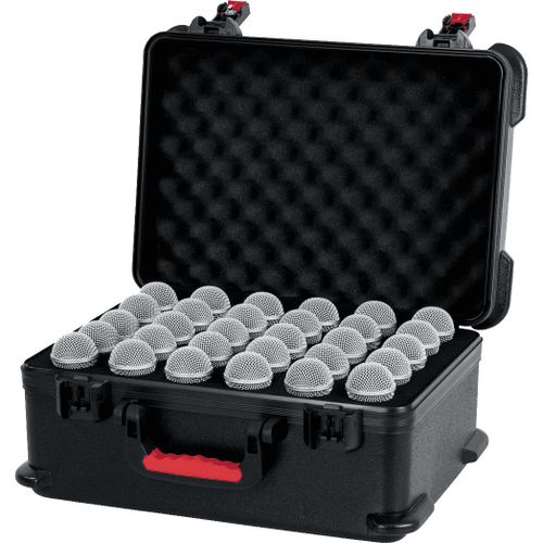 Gator Cases GTSA-MIC30 étui en polyéthylène pour 30 micros