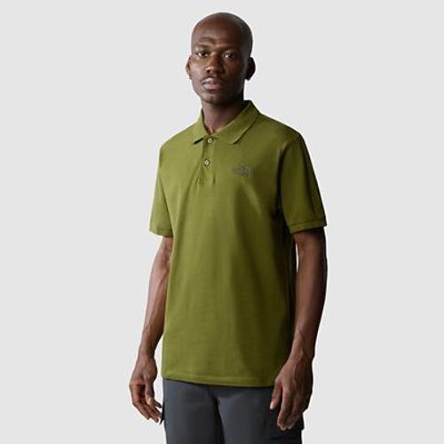 The North Face Polo Piquet Pour Homme Forest Olive Taille Xxl