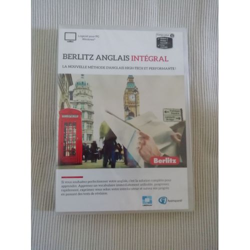 Logiciel Pc Berlitz Anglais Integral