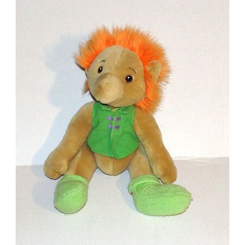 Peluche Troll Ikea Sagolek Articulé 34 Cm Doudou Troll Cheveux Orange
