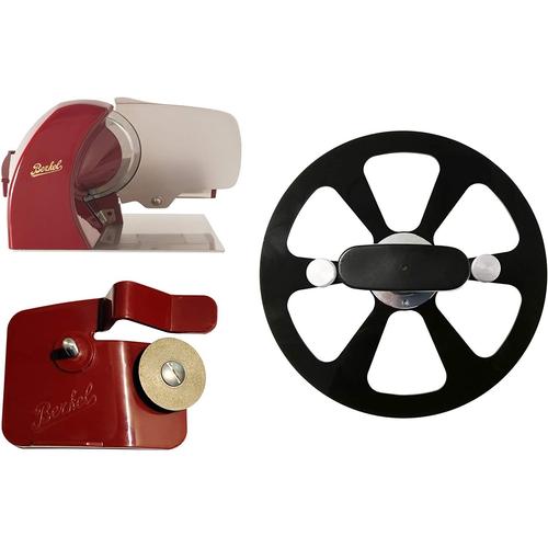 Yeseatis Berkel - Home Line 250 + Extracteur De Lame + Affûteur D'accessoires Pour Home Line (Rouge)