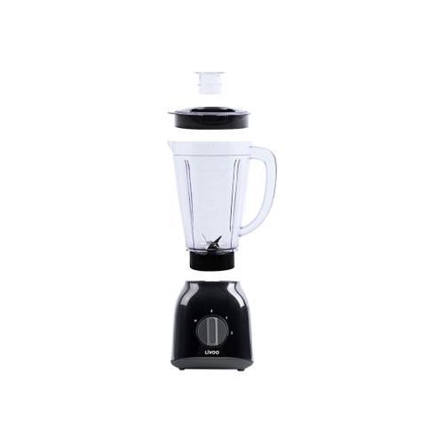 Livoo DOP214 - Bol mixeur blender - 1.5 litres - 400 Watt - noir