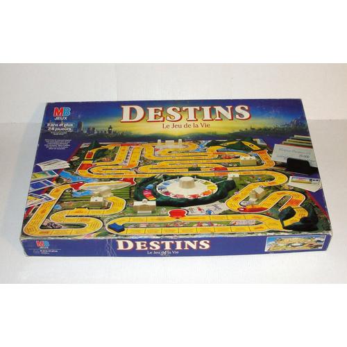 Destins - Jeu de société MB jeux 1991 - Le jeu de la vie