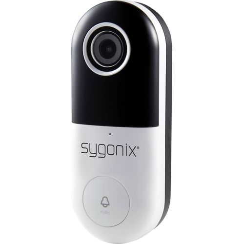 Interphone vidéo IP Sygonix SY-4452322 Wi-Fi Station extérieure blanc