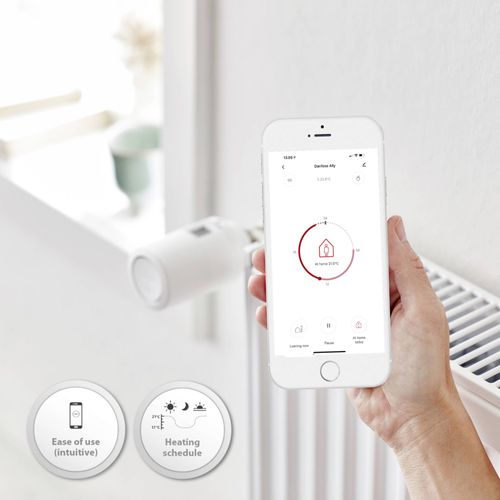 Tête thermostatique sans fil Danfoss 014G2460 2.4 GHz