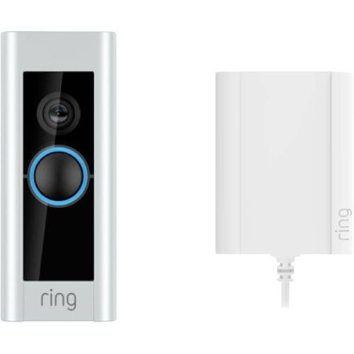 Interphone vidéo IP ring Video Doorbell Pro Plugin 8VRAP6-0EU0 Wi-Fi Set complet